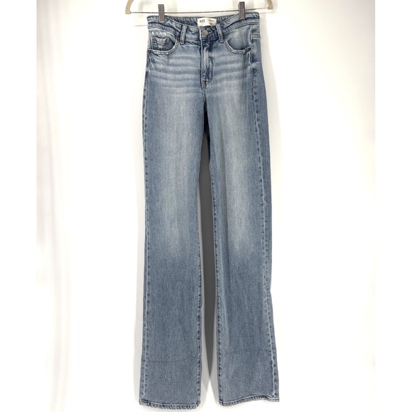 Buckle Denim - BKE Parker Jeans Womens 23 Tall Blue Universal Fit High Rise Classic Straight